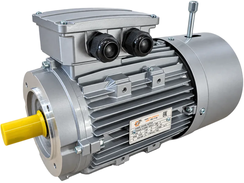 Электродвигатель AT 100LB 3 кВт 4P B14 BRAKE
