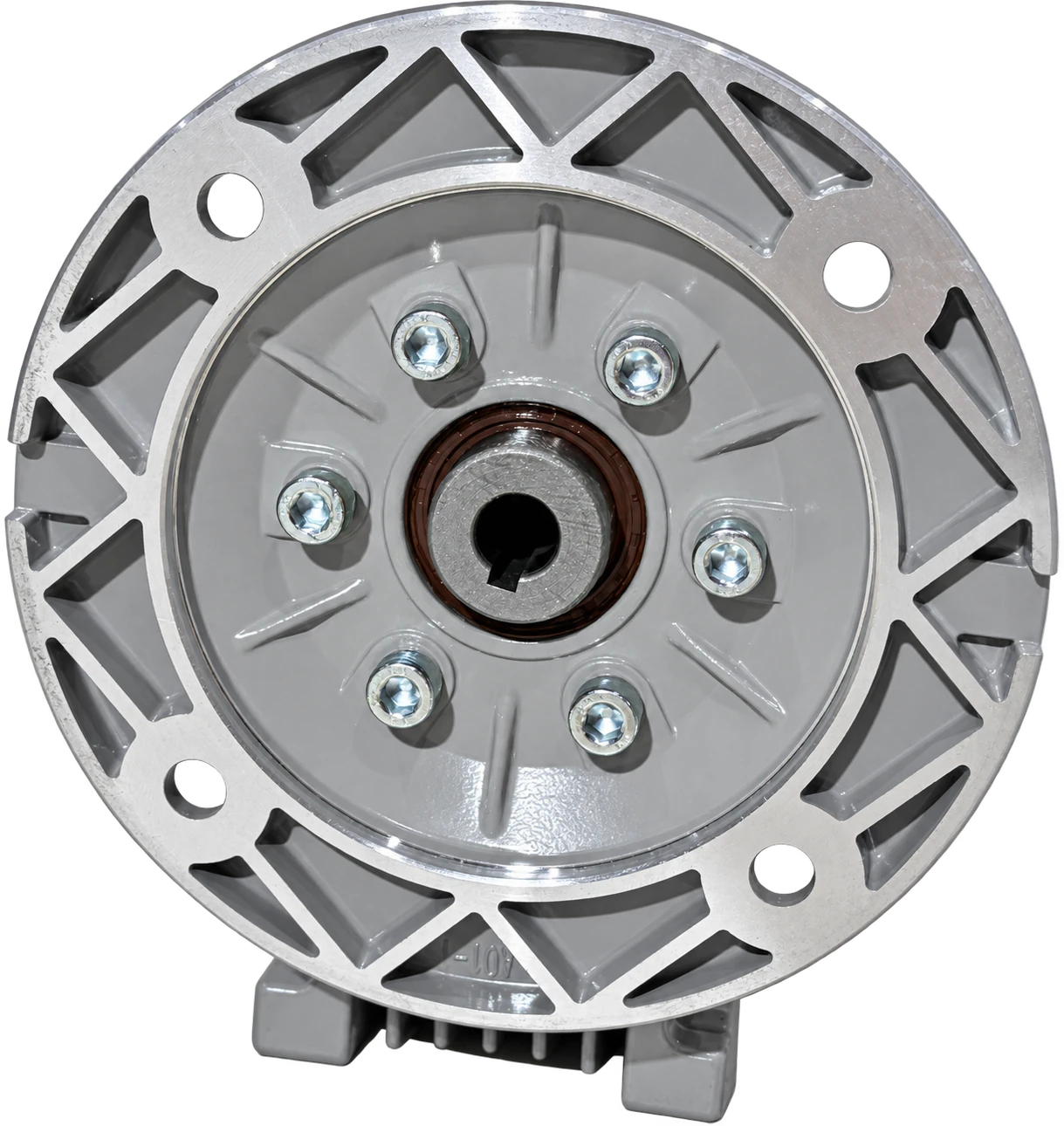 Редуктор NMRV 040 40 PAM 63B5 (серый), ракурс 2
