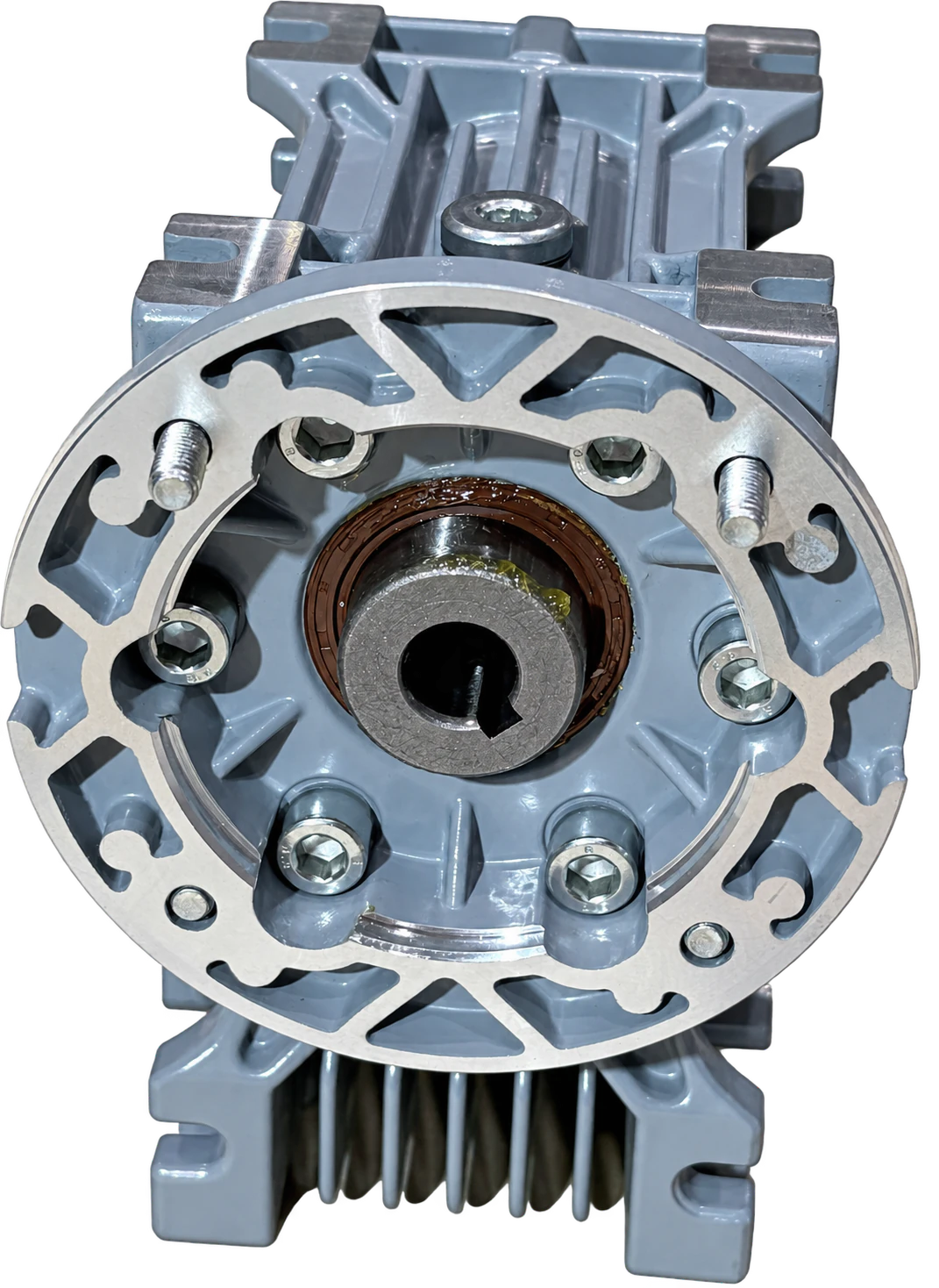 Редуктор NMRV 040 40 PAM 71B14 (серый), ракурс 2