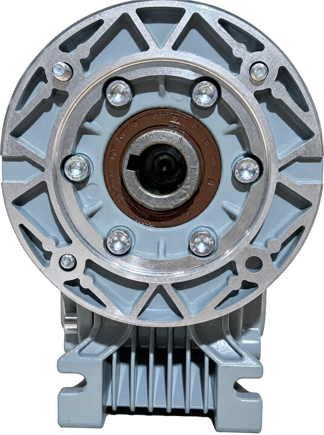 Редуктор NMRV 050 10 PAM 80B14 (серый), ракурс 2
